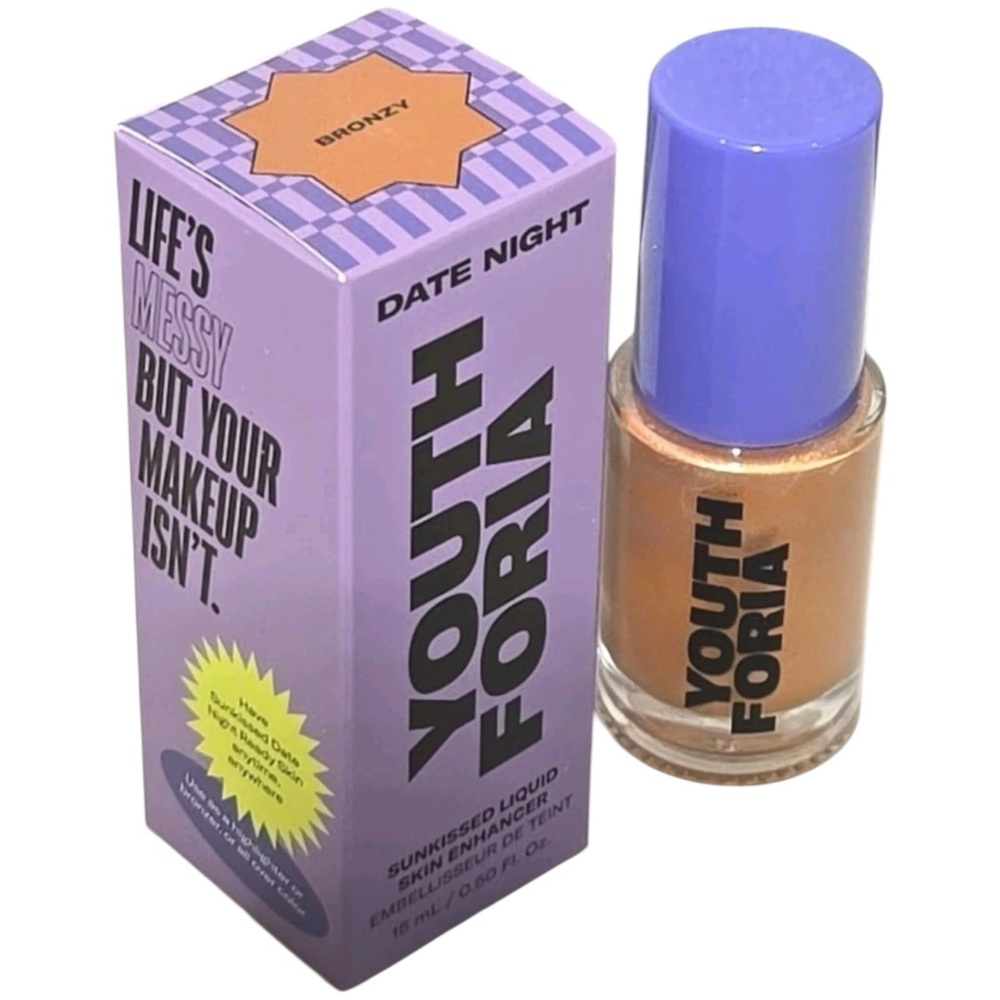 Youth Foria Date Night Sunkissed Liquid Skin Enhancer Bronzy NIB